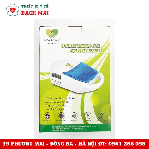 Máy Xông Khí Dung IMEDICARE INA-09S Máy Xông Khí Dung IMEDICARE INA-09S