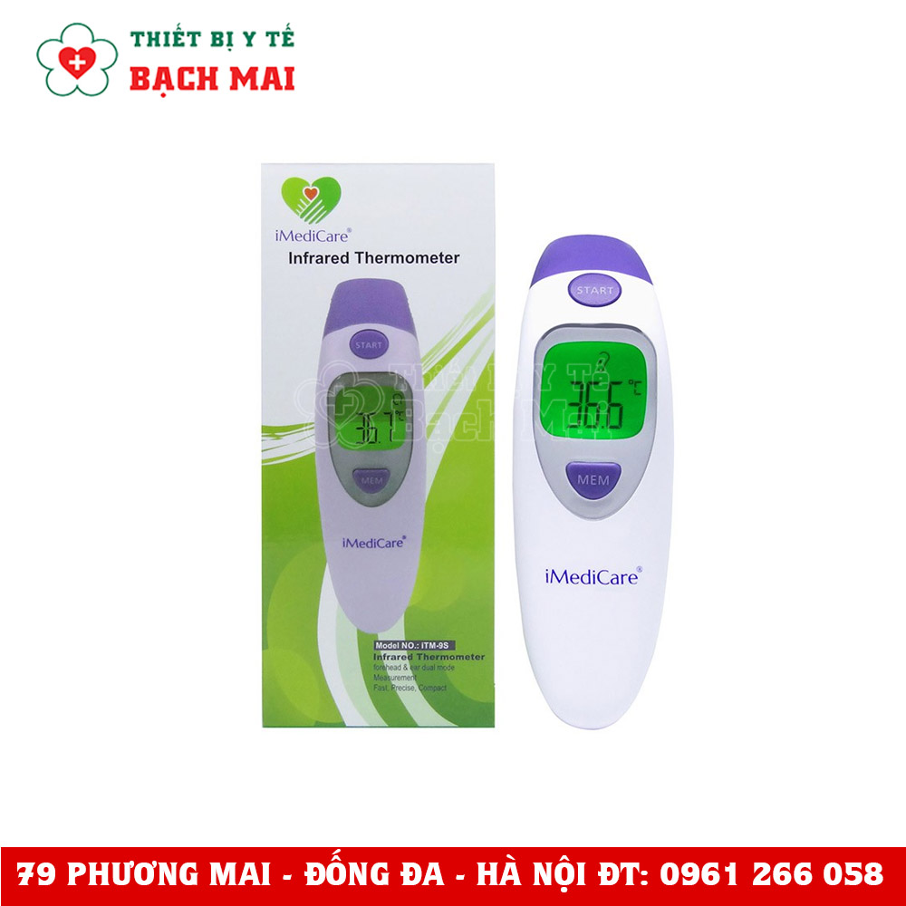 Nhiệt Kế Hông Ngoại Imedicare ITM-9S Nhiệt Kế Hông Ngoại Imedicare ITM-9S