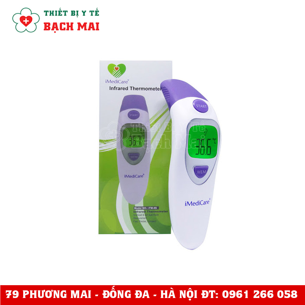 Nhiệt Kế Hông Ngoại Imedicare ITM-9S Nhiệt Kế Hông Ngoại Imedicare ITM-9S