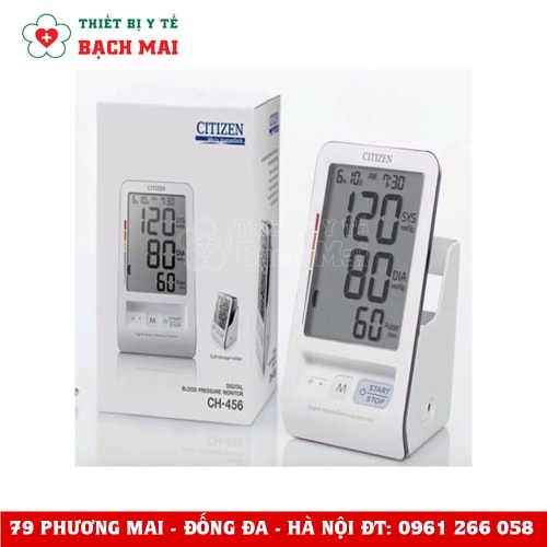 Máy Đo Huyết Áp Bắp Tay Citizen CH456 Máy Đo Huyết Áp Bắp Tay Citizen CH456