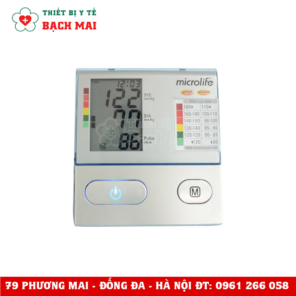 Máy Đo Huyết Áp Bắp Tay Microlife A100+ Máy Đo Huyết Áp Bắp Tay Microlife A100+