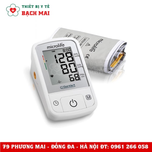 Máy Đo Huyết Áp Bắp Tay Microlife A2 Basic Máy Đo Huyết Áp Bắp Tay Microlife A2 Basic