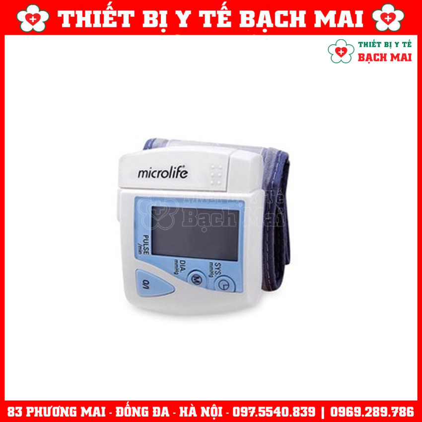 Máy Đo Huyết Áp Cổ Tay Microlife 3BU1-3 Máy Đo Huyết Áp Cổ Tay Microlife 3BU1-3