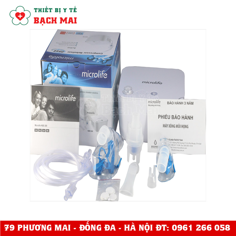 Máy Xông Khí Dung Microlife NEB200 Máy Xông Khí Dung Microlife NEB200