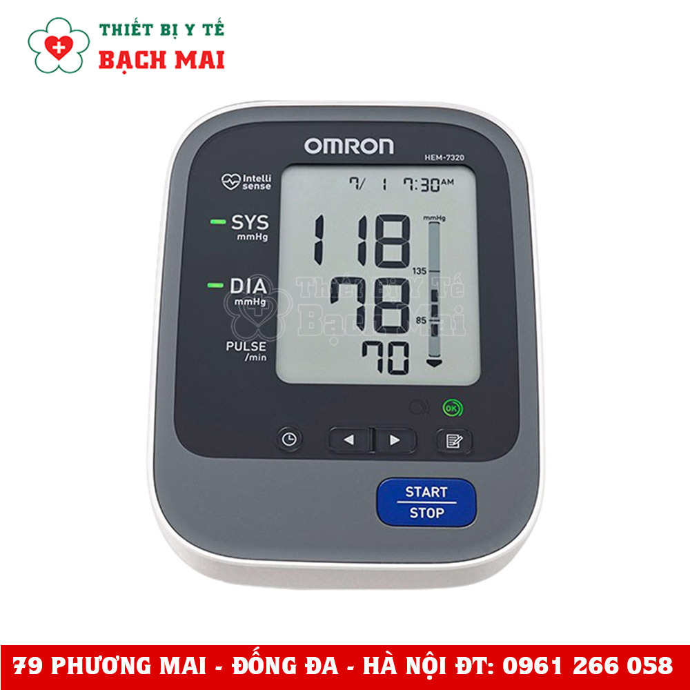 Máy Đo Huyết Áp Bắp Tay Omron HEM-7320 Máy Đo Huyết Áp Bắp Tay Omron HEM-7320