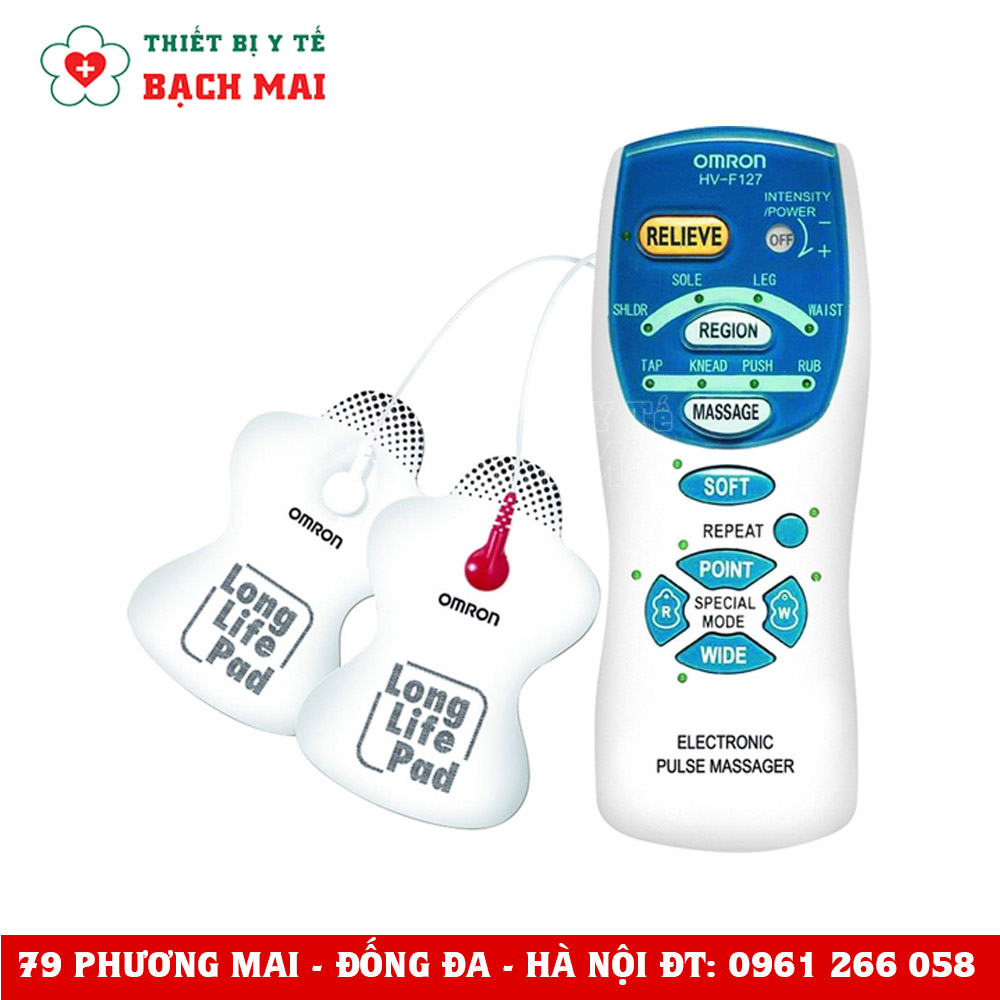 Máy Massage Điện Xung Omron HV-F127 Máy Massage Điện Xung Omron HV-F127
