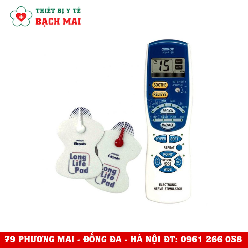 Máy Massage Điện Xung Omron HV-F128 Máy Massage Điện Xung Omron HV-F128