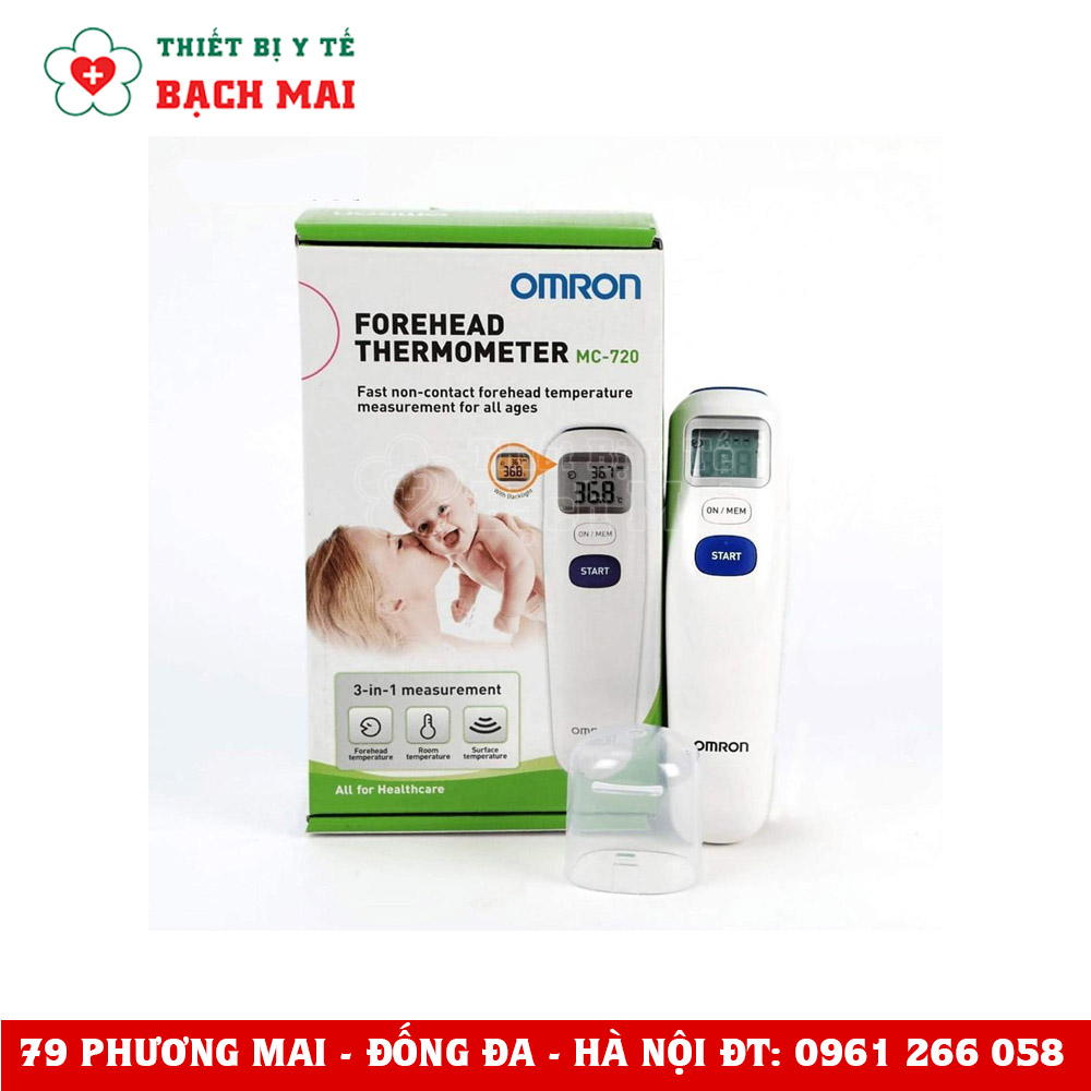 Nhiệt Kế Điện Tử Omron MC-720 Nhiệt Kế Điện Tử Omron MC-720