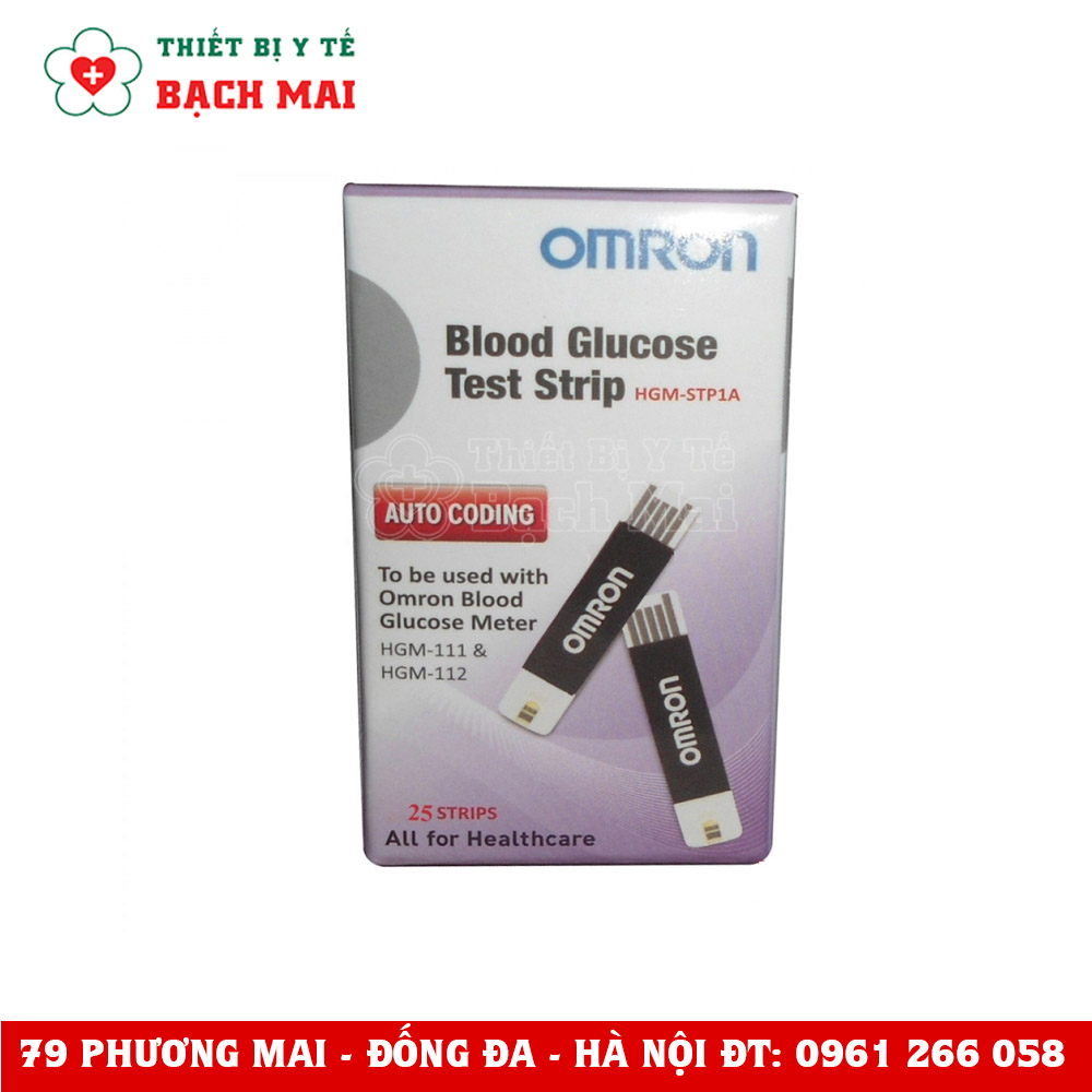 Que Thử Đường Huyết OMRON HGM STP1A Que Thử Đường Huyết OMRON HGM STP1A
