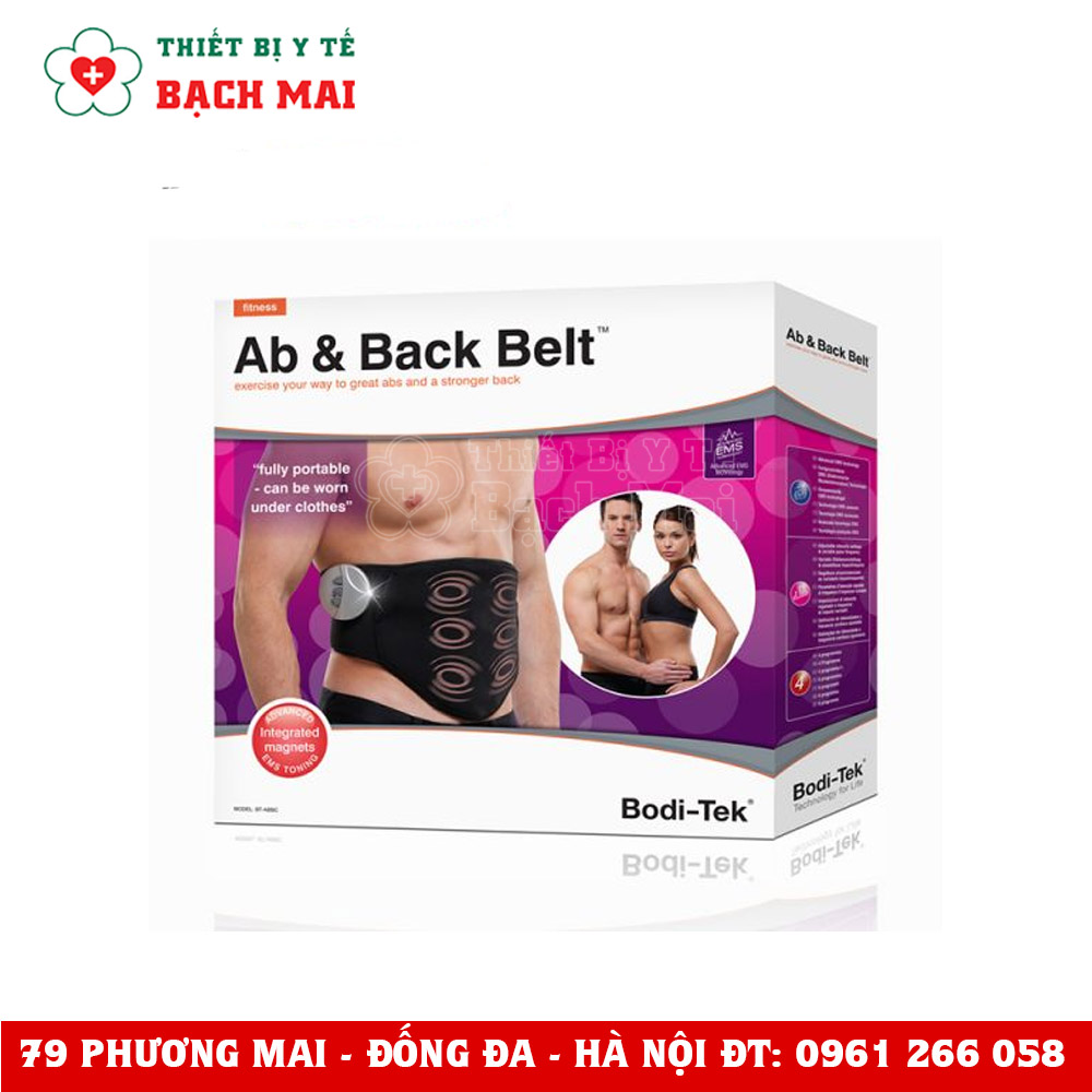Đai Massage Giảm Béo Và Tạo Cơ Bụng Lưng RIO Bodi-Tek Đai Massage Giảm Béo Và Tạo Cơ Bụng Lưng RIO Bodi-Tek