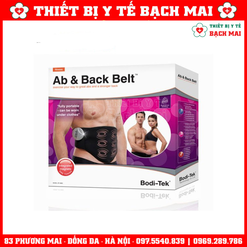 Đai Massage Giảm Béo Và Tạo Cơ Bụng Lưng RIO Bodi-Tek Đai Massage Giảm Béo Và Tạo Cơ Bụng Lưng RIO Bodi-Tek