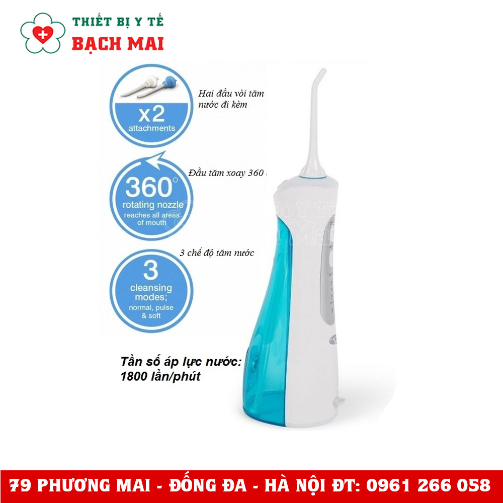 Máy Tăm Nước Cầm Tay RIO DCIR2 Máy Tăm Nước Cầm Tay RIO DCIR2