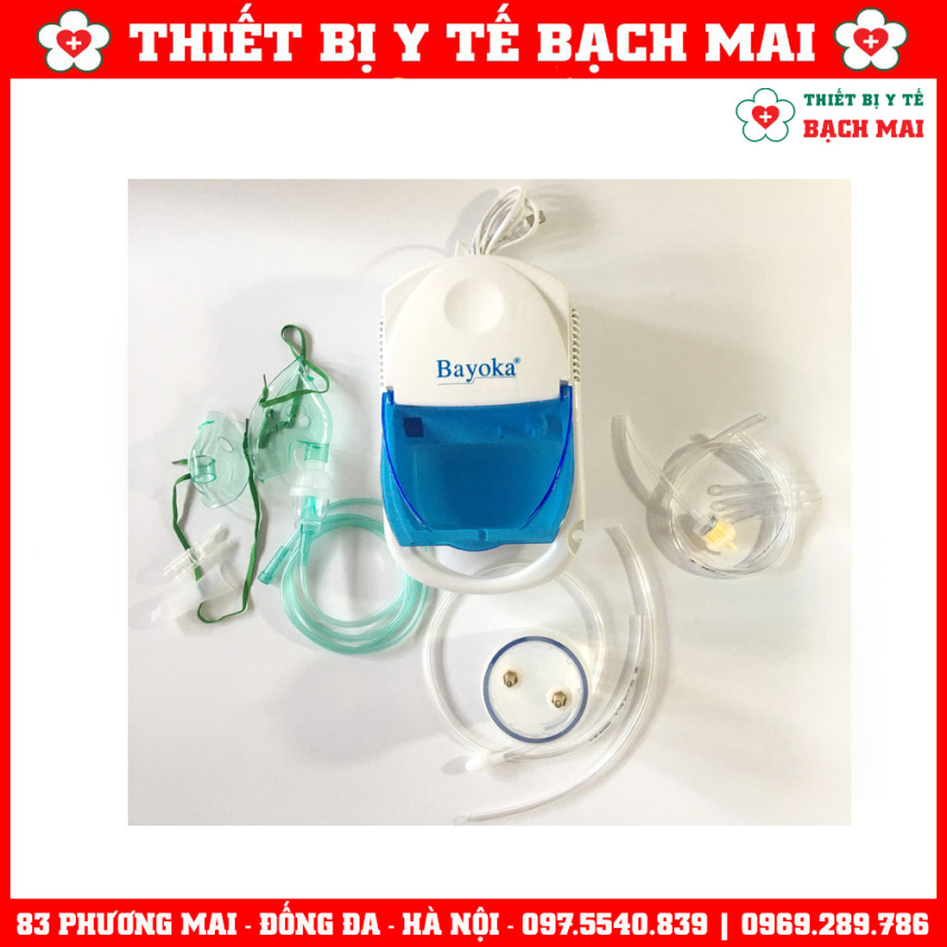 Máy Xông Khí Dung BAYOKA [Bảo Hành Đổi Mới 3 Năm]
