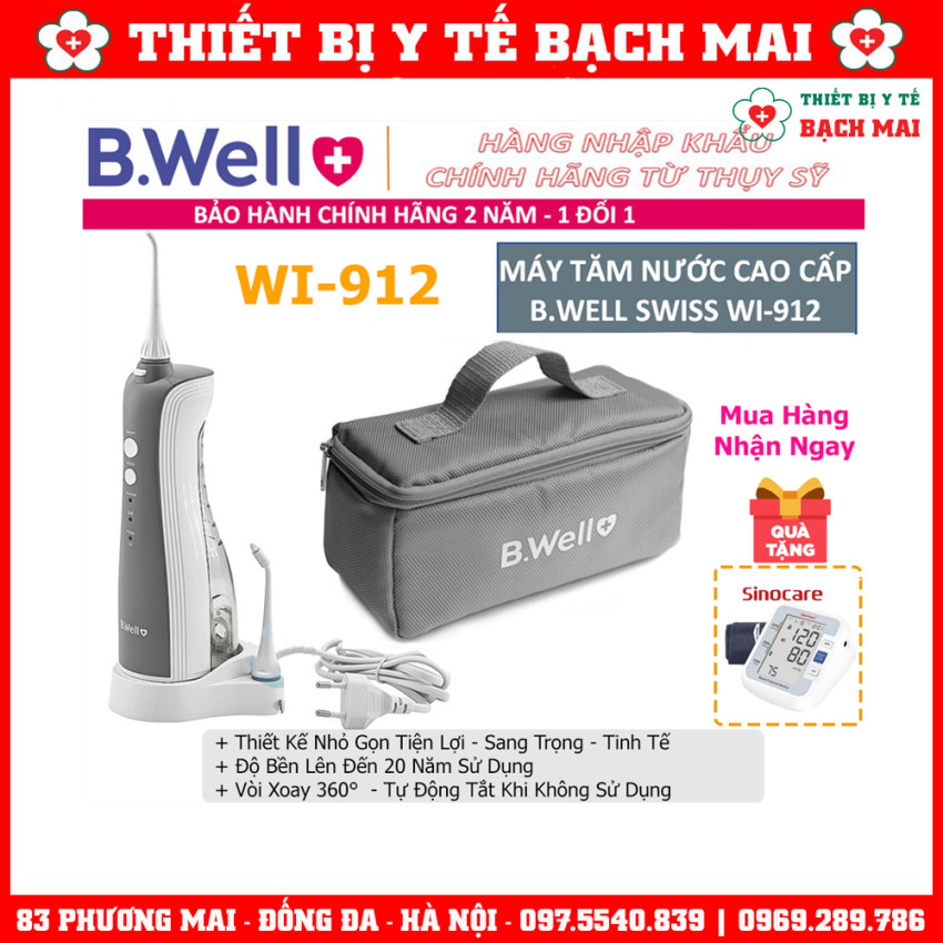 Máy Tăm Nước B.Well Swiss WI-912