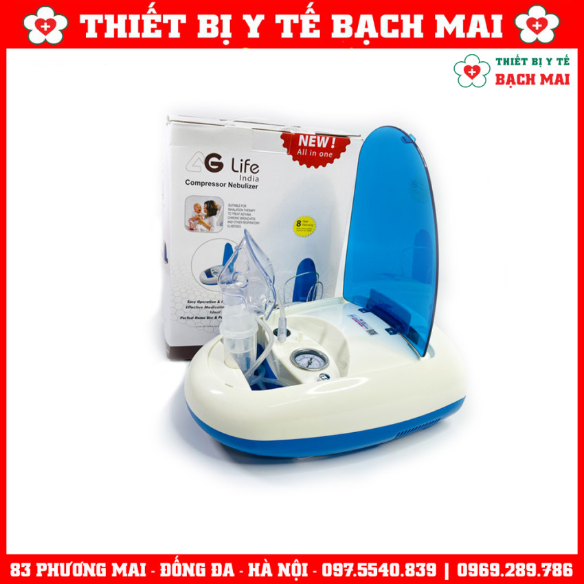 Máy Xông, Hút Mũi 2 In 1 AGLife Hi Baby - Ấn Độ