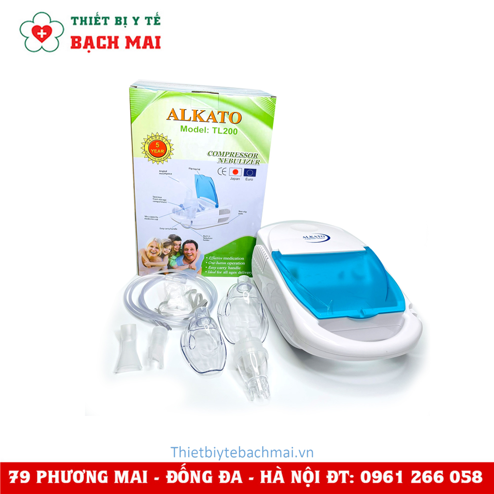 Máy Xông Mũi Họng Alkato TL200