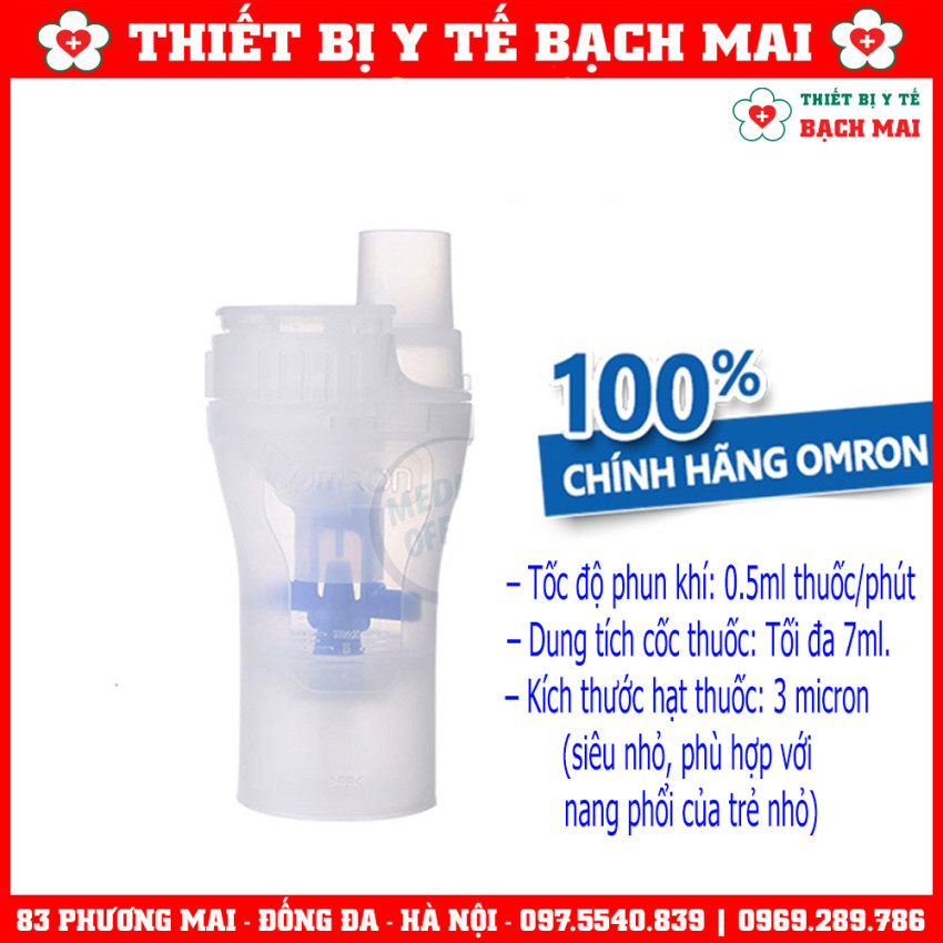 Bầu Xông Thuốc Cho Máy Xông Khí Dung OMRON C28, C29 - Cốc Thuốc Omron NE-C28, NE-C29