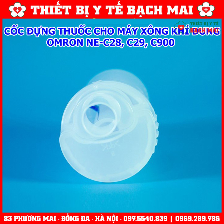 Bầu Xông Thuốc Cho Máy Xông Khí Dung OMRON C28, C29 - Cốc Thuốc Omron NE-C28, NE-C29