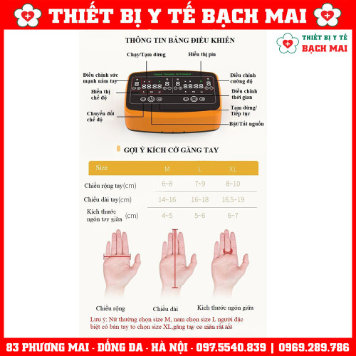 Bộ Hai Đôi Găng Tay Robot Co Duỗi Phục Hồi Chức Năng Bàn Ngón Tay