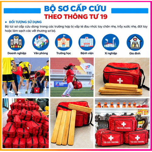 Túi Sơ Cứu Loại A B C Đầy Đủ Dụng Cụ Y Tế Kèm Nẹp Gỗ – Túi Cứu Thương Theo Thông Tư 19 Bộ Y Tế Túi Sơ Cứu Loại A B C Đầy Đủ Dụng Cụ Y Tế Kèm Nẹp Gỗ – Túi Cứu Thương Theo Thông Tư 19 Bộ Y Tế