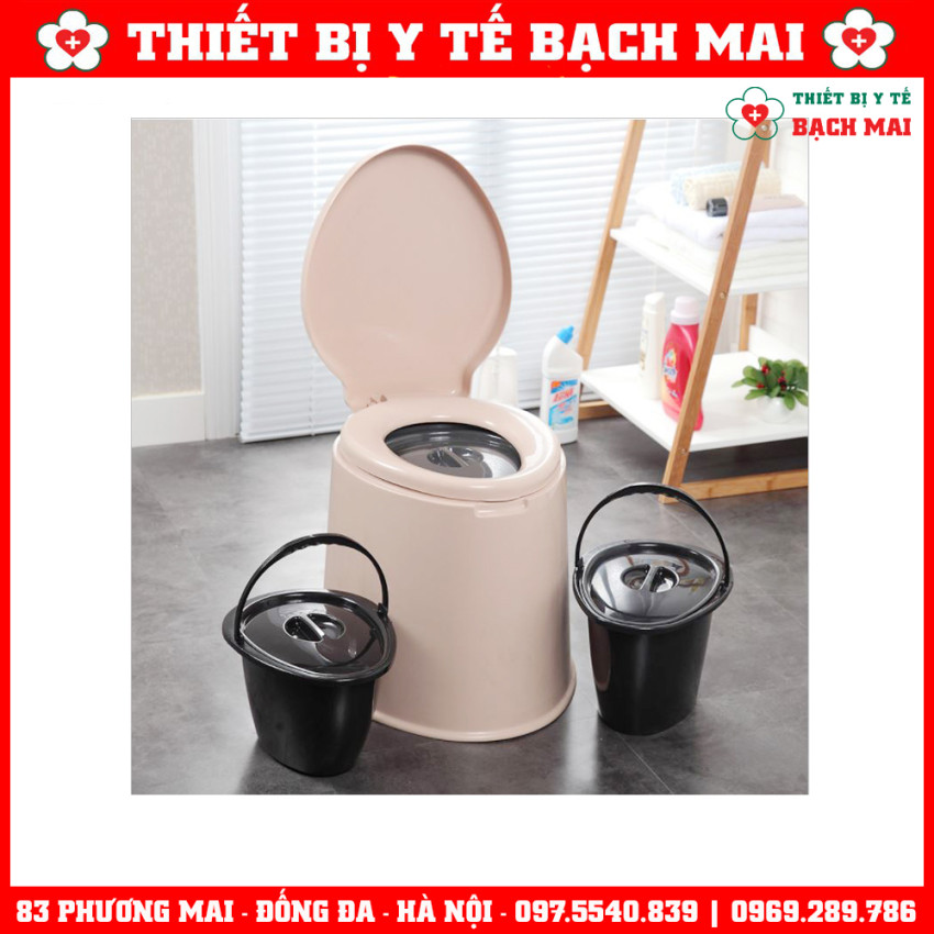 Toilet Vệ Sinh, Bô Vệ Sinh Di Động Nhựa