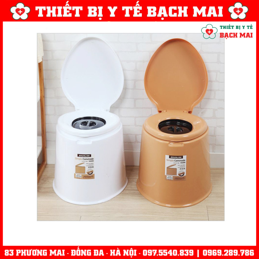 Toilet Vệ Sinh, Bô Vệ Sinh Di Động Nhựa