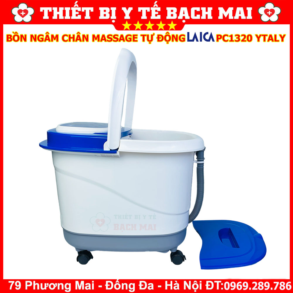 Bồn Ngâm Chân Massage Con Lăn Tự Động LAICA PC1320 Ý Bồn Ngâm Chân Massage Con Lăn Tự Động LAICA PC1320 Ý
