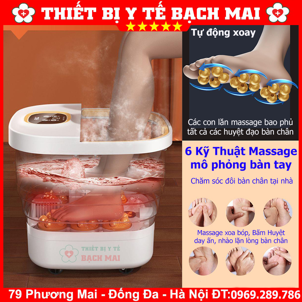 Bồn Massage Ngâm Chân Con Lăn Tự Động OROMI ORM-KW275 Bồn Massage Ngâm Chân Con Lăn Tự Động OROMI ORM-KW275