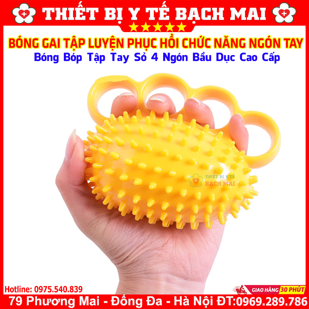 Bóng Gai Bóp Tay Sỏ Ngón Tập Luyện Bàn Ngón Tay Linh Hoạt Khoẻ Mạnh Bóng Gai Bóp Tay Sỏ Ngón Tập Luyện Bàn Ngón Tay Linh Hoạt Khoẻ Mạnh