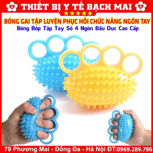 Bóng Gai Bóp Tay Sỏ Ngón Tập Luyện Bàn Ngón Tay Linh Hoạt Khoẻ Mạnh Bóng Gai Bóp Tay Sỏ Ngón Tập Luyện Bàn Ngón Tay Linh Hoạt Khoẻ Mạnh
