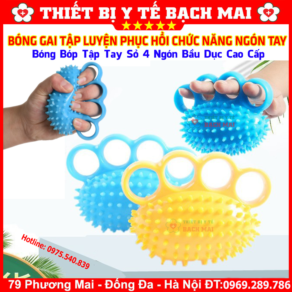 Bóng Gai Bóp Tay Sỏ Ngón Tập Luyện Bàn Ngón Tay Linh Hoạt Khoẻ Mạnh Bóng Gai Bóp Tay Sỏ Ngón Tập Luyện Bàn Ngón Tay Linh Hoạt Khoẻ Mạnh
