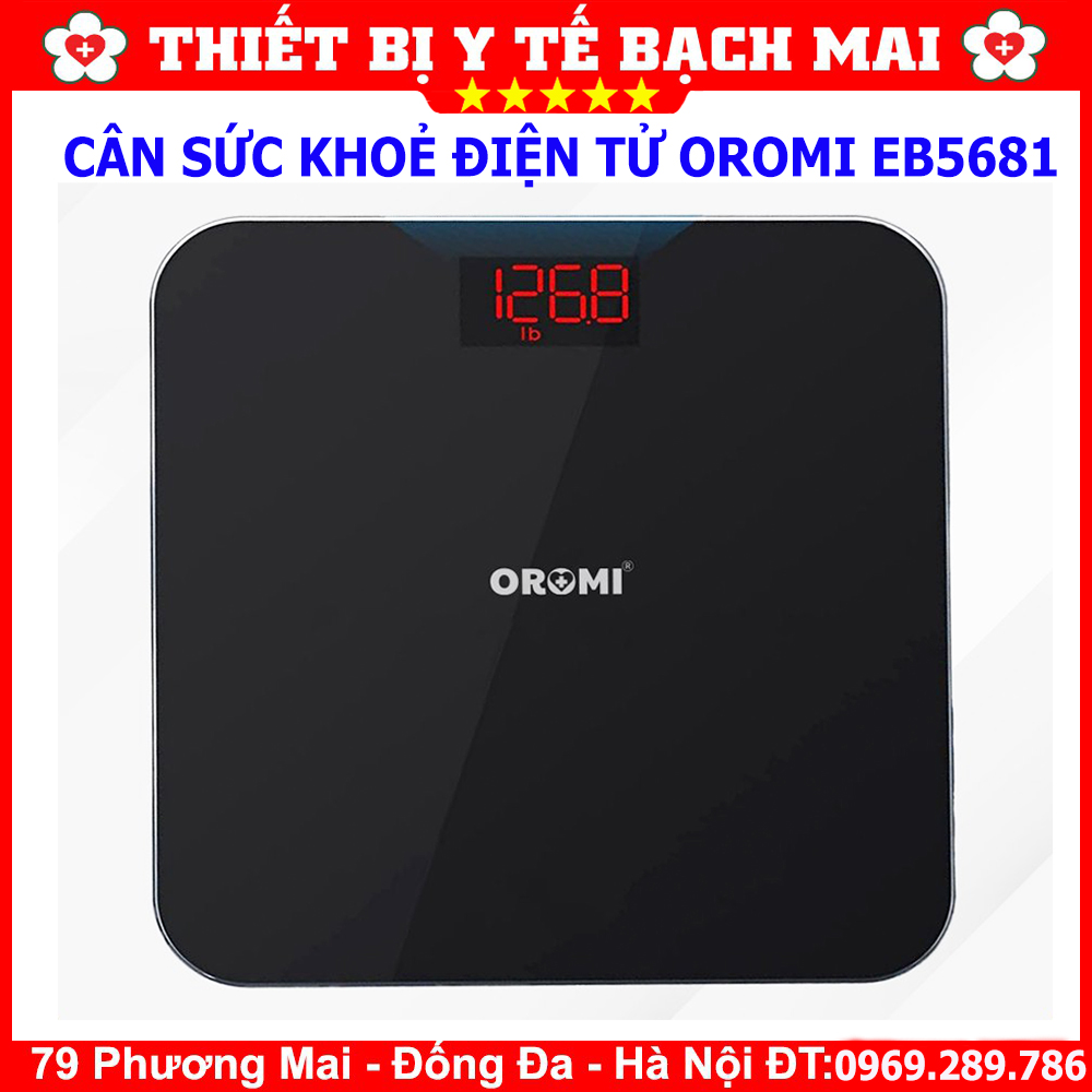 Cân Sức Khỏe Điện Tử OROMI EB5681 Cân Sức Khỏe Điện Tử OROMI EB5681