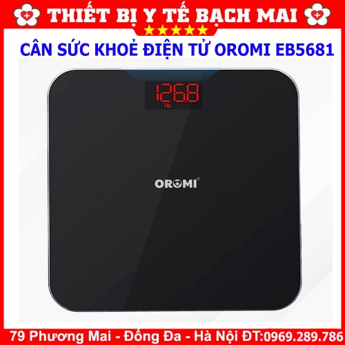 Cân Sức Khỏe Điện Tử OROMI EB5681 Cân Sức Khỏe Điện Tử OROMI EB5681