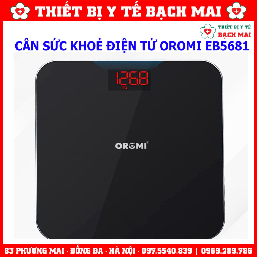 Cân Sức Khỏe Điện Tử OROMI EB5681