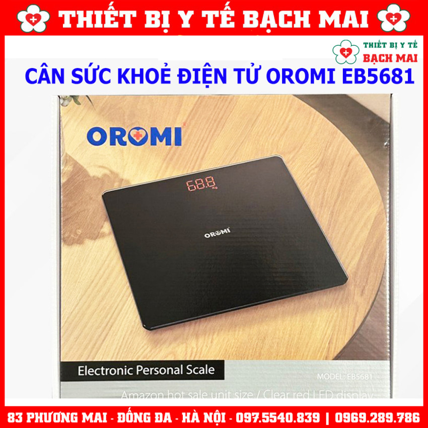 Cân Sức Khỏe Điện Tử OROMI EB5681