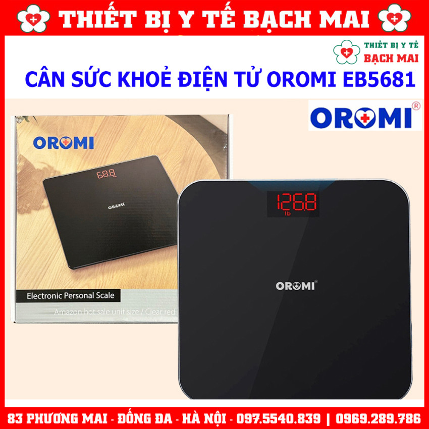 Cân Sức Khỏe Điện Tử OROMI EB5681