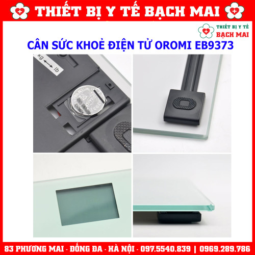 Cân Sức Khoẻ Điện Tử OROMI EB9373