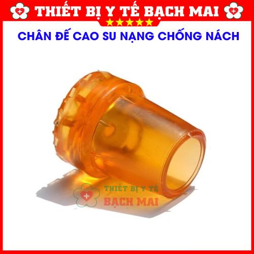 Chân Đế Cao Su Nạng Chống Nách – Đế Cao Su Chống Trơn Trượt Thay Thế Cho Nạng Y Tế