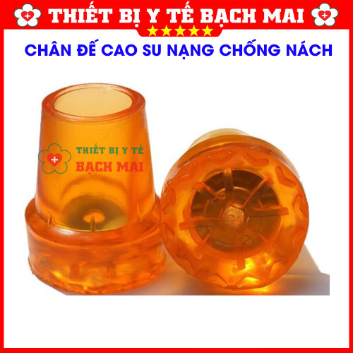 Chân Đế Cao Su Nạng Chống Nách – Đế Cao Su Chống Trơn Trượt Thay Thế Cho Nạng Y Tế