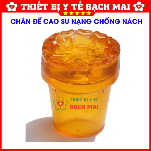Chân Đế Cao Su Nạng Chống Nách – Đế Cao Su Chống Trơn Trượt Thay Thế Cho Nạng Y Tế