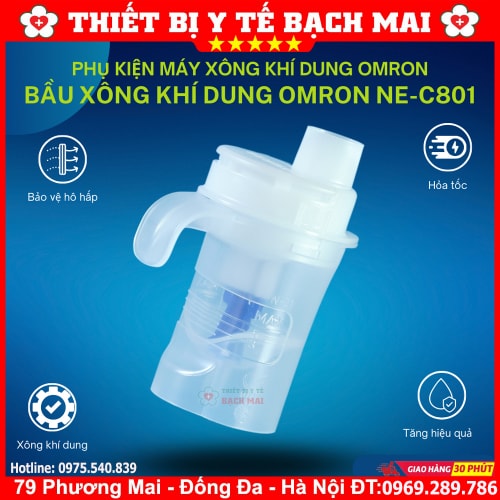 Cốc Đựng Thuốc Cho Máy Xông Khí Rung OMROM NE-C801, C801, C801KD Cốc Đựng Thuốc Cho Máy Xông Khí Rung OMROM NE-C801, C801, C801KD