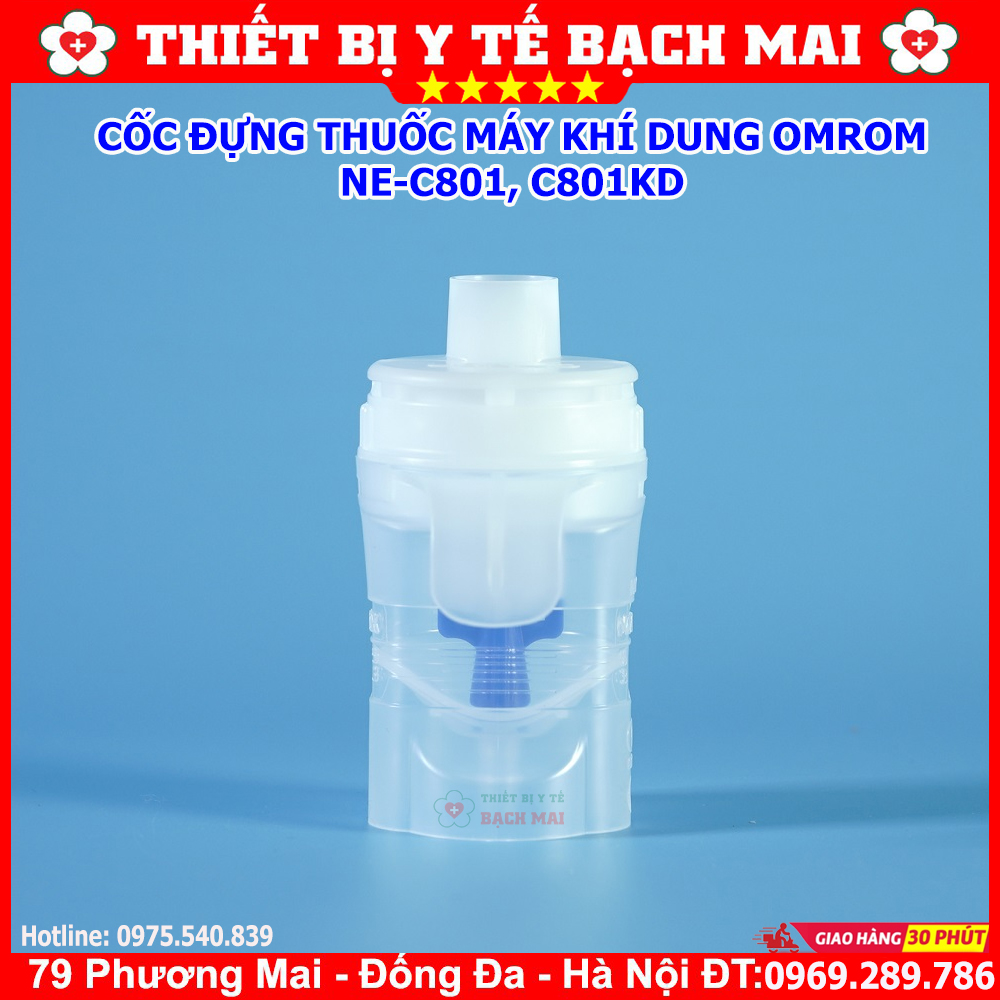 Cốc Đựng Thuốc Cho Máy Xông Khí Rung OMROM NE-C801, C801, C801KD Cốc Đựng Thuốc Cho Máy Xông Khí Rung OMROM NE-C801, C801, C801KD