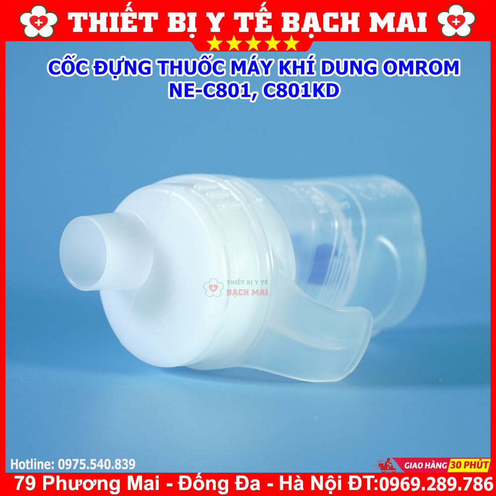 Cốc Đựng Thuốc Cho Máy Xông Khí Rung OMROM NE-C801, C801, C801KD Cốc Đựng Thuốc Cho Máy Xông Khí Rung OMROM NE-C801, C801, C801KD