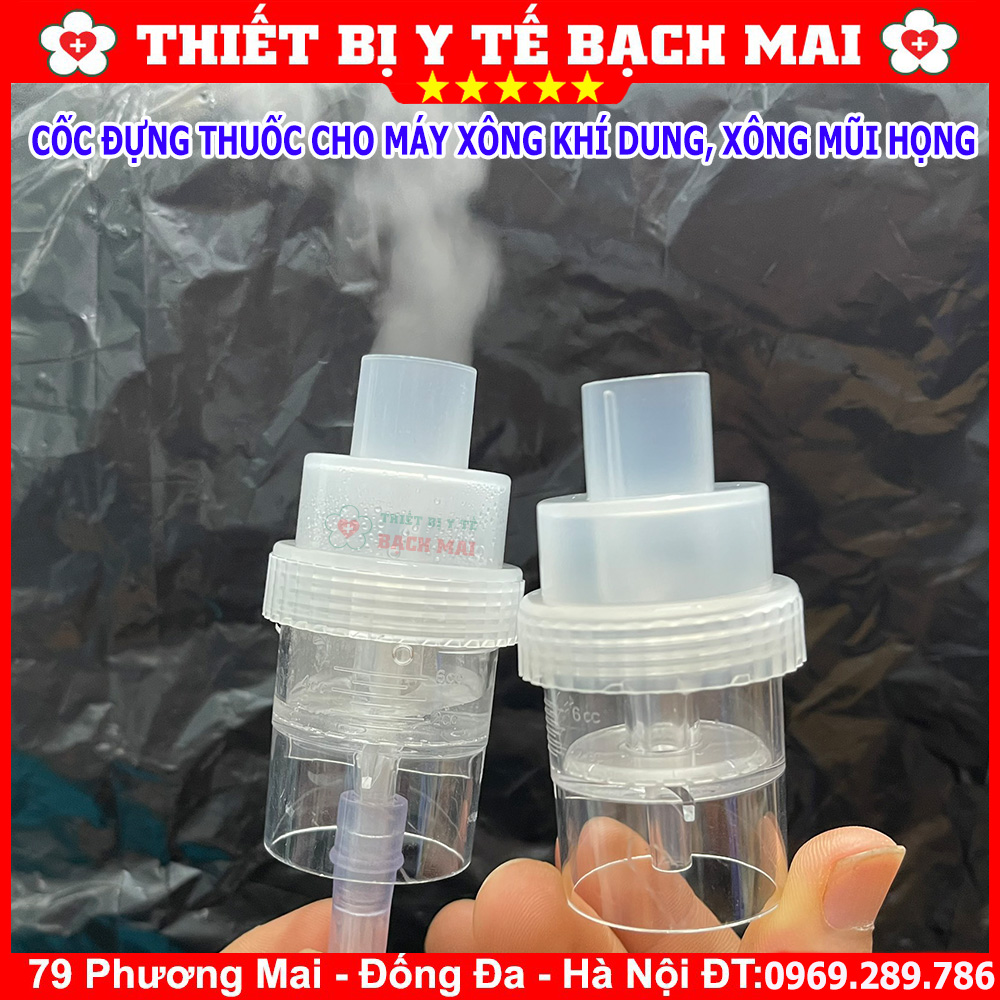 Cốc Đựng Thuốc Dùng Cho Máy Xông Khí Dung, Xông Mũi Họng Cốc Đựng Thuốc Dùng Cho Máy Xông Khí Dung, Xông Mũi Họng