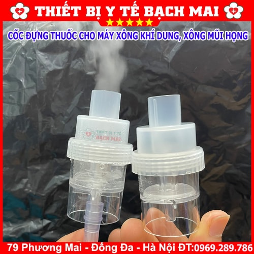 Cốc Đựng Thuốc Dùng Cho Máy Xông Khí Dung, Xông Mũi Họng Cốc Đựng Thuốc Dùng Cho Máy Xông Khí Dung, Xông Mũi Họng