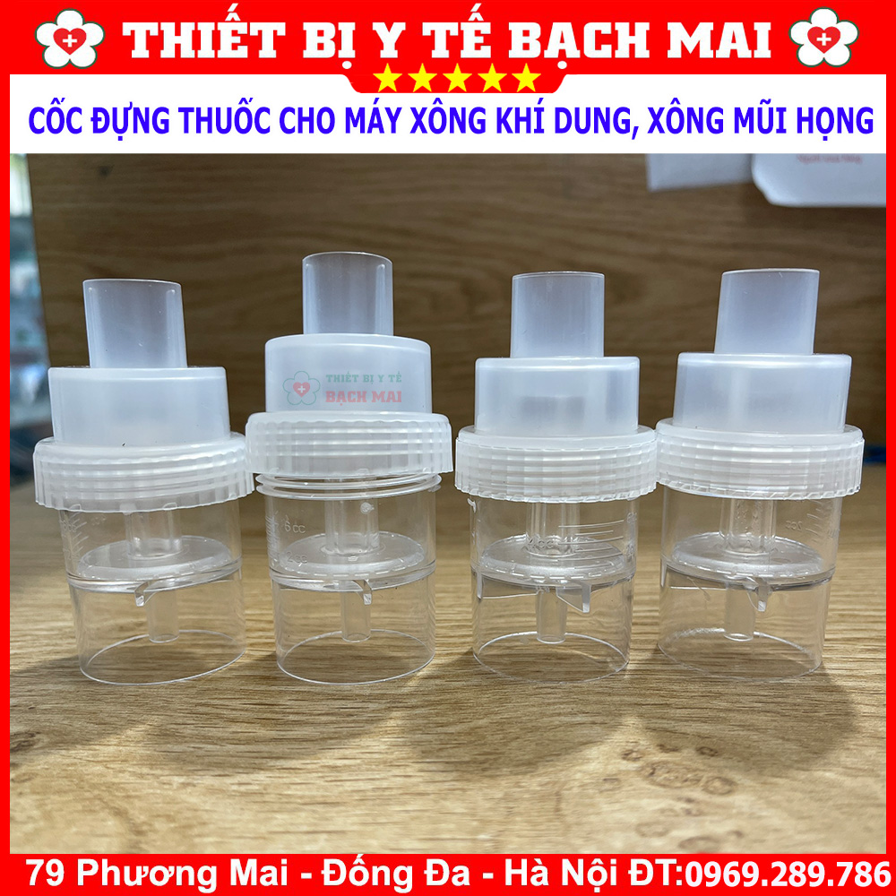 Cốc Đựng Thuốc Dùng Cho Máy Xông Khí Dung, Xông Mũi Họng Cốc Đựng Thuốc Dùng Cho Máy Xông Khí Dung, Xông Mũi Họng