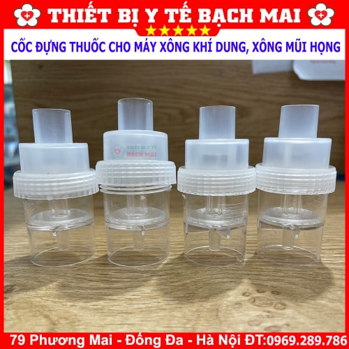 Cốc Đựng Thuốc Dùng Cho Máy Xông Khí Dung, Xông Mũi Họng Cốc Đựng Thuốc Dùng Cho Máy Xông Khí Dung, Xông Mũi Họng