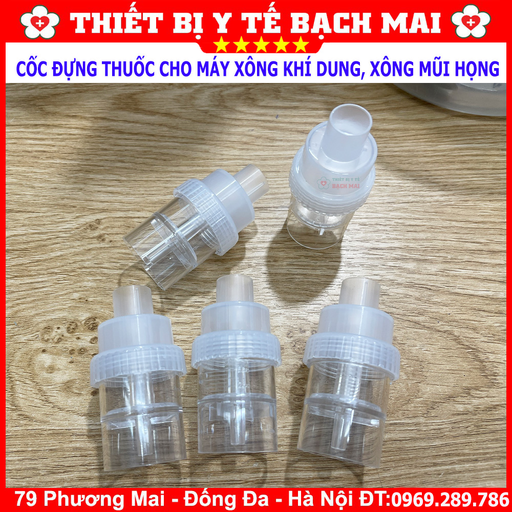 Cốc Đựng Thuốc Dùng Cho Máy Xông Khí Dung, Xông Mũi Họng Cốc Đựng Thuốc Dùng Cho Máy Xông Khí Dung, Xông Mũi Họng