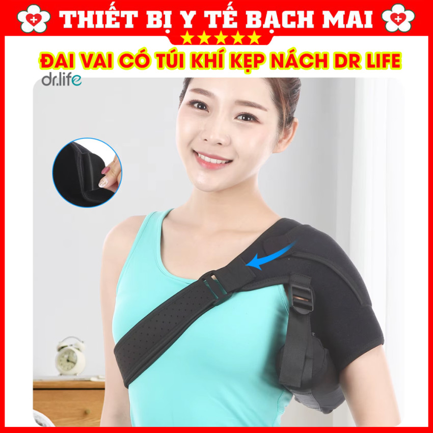 Đai Khớp Vai Có Túi Khí Cao Cấp – Đai Hỗ Trợ Khớp Vai Trái Phải, Điều Chỉnh Kích Thước Đai Khớp Vai Có Túi Khí Cao Cấp – Đai Hỗ Trợ Khớp Vai Trái Phải, Điều Chỉnh Kích Thước