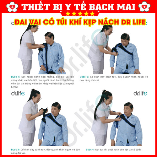 Đai Khớp Vai Có Túi Khí Cao Cấp – Đai Hỗ Trợ Khớp Vai Trái Phải, Điều Chỉnh Kích Thước Đai Khớp Vai Có Túi Khí Cao Cấp – Đai Hỗ Trợ Khớp Vai Trái Phải, Điều Chỉnh Kích Thước